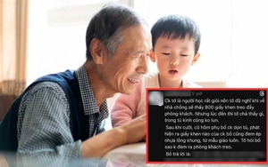 Con dâu thắc mắc sao nhà không treo giấy khen, bố chồng trả lời 1 câu 10 điểm: Thì ra người EQ cao là thế này sao?