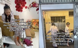 Cụ bà 70 tuổi luôn được chồng đưa đi làm đẹp, dân mạng trẻ xuýt xoa ghen tị