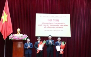 Lạng Sơn điều động, bổ nhiệm 2 Giám đốc Sở