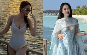 MC VTV xinh như Hoa hậu thế nào sau khi làm mẹ 2 con?