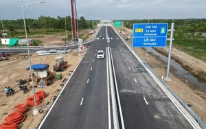 Mở lại cao tốc Hậu Giang - Cà Mau từ trưa 29/4