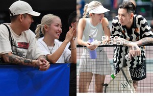 Trước khi lộ hint hẹn hò Hà Môi, Andree từng "kè kè" Phương Ly trên sân pickleball, ánh mắt nhìn nàng cực tình tứ