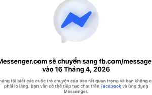 Facebook chính thức đóng cửa Messenger trình duyệt web từ 16-4