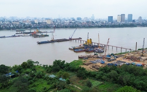 Bên trong đại công trường cầu Trần Hưng Đạo gần 16 nghìn tỷ đồng ở Hà Nội