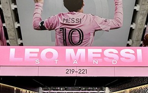 Messi ghi bàn trước khán đài mang tên mình, Inter Miami vẫn không có niềm vui trọn vẹn