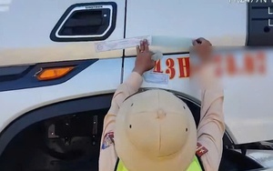 Phạt nặng xe đầu kéo “3 không” chạy trên tuyến cao tốc Phan Thiết – Vĩnh Hảo