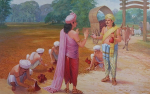 Vị tỷ phú lát vàng kín mặt đất để mua vườn đón Đức Phật