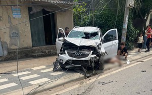 Tài xế ô tô có nồng độ cồn gây tai nạn khiến 2 vợ chồng đi xe máy thương vong