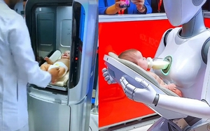 Clip robot AI cho em bé bú sữa hút 16 triệu view khiến nhiều người tranh cãi, sự thật thế nào?