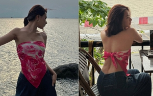 Baifern Việt Nam khoe bóng lưng cực nuột, body sexy trái dấu với nhan sắc "thần tiên tỷ tỷ"