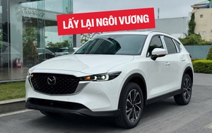 Mazda CX-5 đòi lại 'ngôi vương' từ tay VinFast VF 7, cuộc đua SUV hạng C căng thẳng đến từng chiếc xe