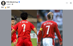 FIFA so sánh Đình Bắc với huyền thoại Manchester United