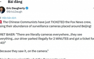 Phóng viên Fox News sang Trung Quốc chưa kịp tác nghiệp tin ông Trump đã bị camera giao thông phạt 40 USD vì đỗ xe trái phép