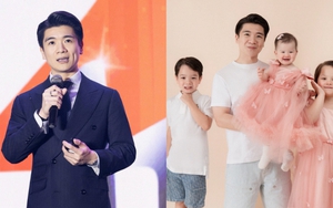Thiếu gia nhà bầu Hiển - Đỗ Quang Vinh khoe con thứ 3 tròn 1 tuổi, gửi lời cảm ơn đặc biệt đến "hậu phương"