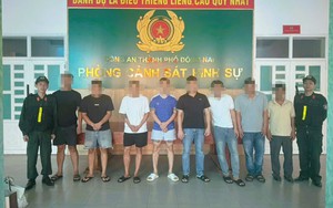 Bắt giữ 12 người, khám xét khẩn cấp 5 địa điểm trong chuyên án quy mô lớn
