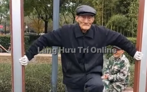 Cụ ông gần trăm tuổi biểu diễn "khinh công" khiến ai cũng phải thán phục