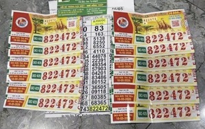 Mua 12 tờ vé số trong lúc đi đón con, tối đại lý đến tận nhà làm một việc