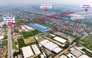 Sắp có thêm tuyến đường 1.500 tỷ, kết nối 2 siêu đô thị 3 tỷ USD của Vinhomes