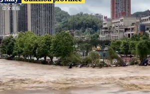 Mưa lũ kinh hoàng trên diện rộng ở Trung Quốc