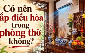 Có nên lắp điều hòa trong phòng thờ không?