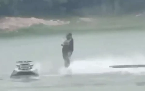 Chính quyền địa phương nói gì về sự cố flyboard?
