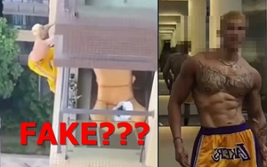 Sự thật về clip "huấn luyện viên gym rơi lầu chết vì ngoại tình" đang khiến triệu người hả hê