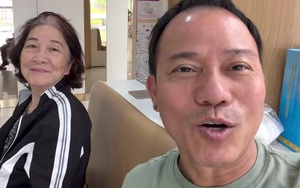 Con trai Chế Linh về nước, dắt mẹ ruột thăm cháu ngoại mới sinh