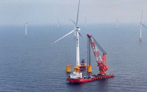 Trung Quốc lắp turbine điện gió nổi ngoài khơi lớn nhất thế giới