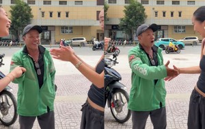 2 khách Tây vui như Tết khi gặp anh xe ôm nói tiếng Anh như gió, biết cả từ lóng