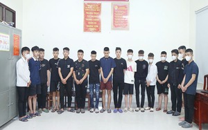 Tạm giữ 14 thanh niên mang 'phóng lợn' hỗn chiến rồi livestream câu view