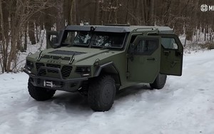 Thiết giáp 'thay thế Humvee' của Ukraine được lắp ráp bằng linh kiện Trung Quốc