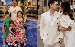 Đỗ Vinh Quang khoe ái nữ với hoa hậu Đỗ Mỹ Linh: Nhóc tỳ giống hệt nhà nội hào môn, biểu cảm cực đáng yêu