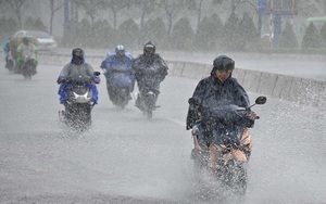 Ngày mai, nhiều tỉnh thành có mưa to đến rất to