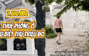 Vợ chồng U40 thuê nhà trong khu biệt thự vài chục tỷ: 7 triệu/tháng, có sân cho con chạy nhảy, ô tô hay xe máy để thoải mái không mất tiền
