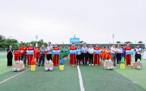 Festival bóng đá nữ trẻ 2026 lan tỏa phong trào bóng đá nữ tại Đồng Tháp