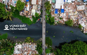 Cận cảnh hàng nghìn căn nhà ven kênh bị phá dỡ trong đại dự án hơn 17.000 tỷ đồng, “hồi sinh” rạch ô nhiễm nhất TP.HCM