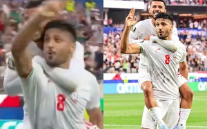 Cầu thủ Iran gây tranh cãi tại World Cup 2026 vì màn ăn mừng “nhạy cảm”