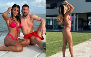 Vợ Messi đẹp như hoa hậu, U40 body ngày càng bốc lửa