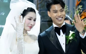 Đám cưới cầu thủ Văn Thanh, cô dâu công khai con gái riêng