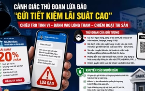 Bẫy lừa đảo gửi tiết kiệm lãi suất cao giăng khắp mạng xã hội