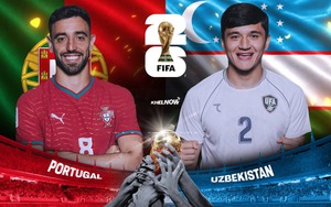 Nhận định Bồ Đào Nha vs Uzbekistan, vòng bảng World Cup: Ronaldo bùng nổ mạnh mẽ đem về 3 điểm?