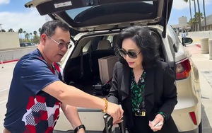 Thanh Tuyền ra sân bay cùng con dâu NSƯT, nhắc con trai 1 câu thấm thía