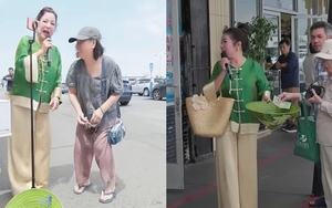 Nữ danh hài ra giữa đường phố Mỹ hát: "Tôi đi hát kiếm cơm"