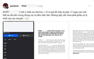 Drama khách tố tiệm giặt Hà Nội làm mất 2 áo hiệu 60 triệu, áo khoác LV 150 triệu cũng gặp sự cố thảm thương