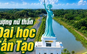 Ngôi trường nơi có bức tượng “hao hao” Nữ thần Tự do Mỹ: Hoá ra là một Đại học tư thục có tuổi đời 16 năm
