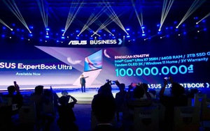 100 triệu đồng cho một chiếc laptop doanh nghiệp: Vì sao ASUS tự tin đưa ExpertBook Ultra lên mức giá này?