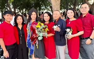 Con gái NSƯT Ngọc Huyền tốt nghiệp đại học ở Mỹ, danh ca Thanh Tuyền cũng có mặt
