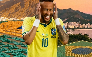 Hãng dép tông Brazil gây sốc khi xếp 4.500 đôi dép thành quốc kỳ khổng lồ cổ vũ World Cup