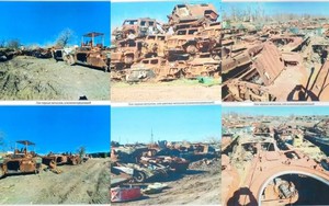 Hàng trăm phương tiện quân sự hạng nặng của Nga phải đem ‘bán sắt vụn’