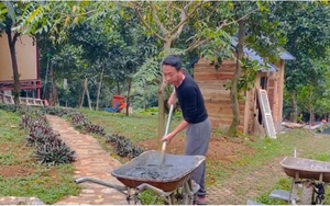 "Ông hoàng nhạc đỏ" chia tay vợ đẹp như hoa hậu, thấy sướng khi sống 1 mình trên đồi ở Thạch Thất